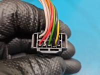 Lusterko lewe Peugeot 308 II T9 10pin (11 przewodów).rysy , składane elektrycznie KOLOR Ktvd europa