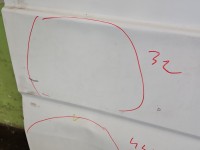 Drzwi przesuwne prawe boczne Mercedes Sprinter II 906