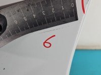 Drzwi tył prawe Toyota Yaris II HB 5d biały 068