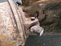 Zawieszenie przód kompletne belka Johnston c40 zamiatarka 2.8d