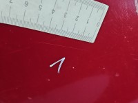 DRZWI PRZÓD PRAWE PASAŻERA Citroen Berlingo II 5d czerwony KJFB