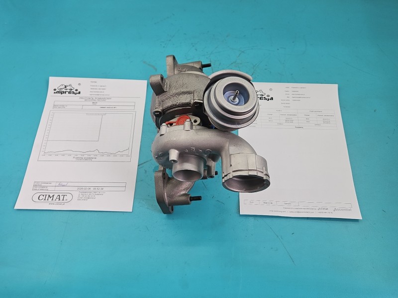 Turbosprężarka Regenerowana Audi A3 8P 724930-6, 03G253019A 2.0 tdi (BKD) 140KM