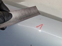 Błotnik przód prawy Citroen Berlingo I srebrny
