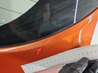 Klapa tył Renault Captur I HB 5d pomarańczowy BIXNQ