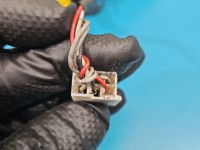 Lusterko lewe pin Toyota Corolla E11 HB 3d kolor europa