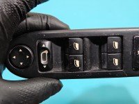 Przełącznik szyb Peugeot 307 53269704, 96531124XT Peugeot, Europejska, 4x szyba + lusterek, Wytarty panel EU