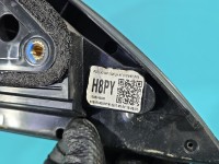 Lusterko lewe Hyundai I30 III 16- elektryczny, Europejska, Kod lakieru: PYW, Pęknięty kierunkowskaz, nie działająca...