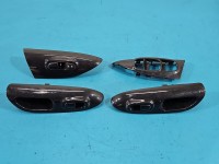 Listwa dekor deski Nissan Juke I F15 10-19 82960-1KA2A, 82961-1KA2A, 80941-1KB0A 9 elementów