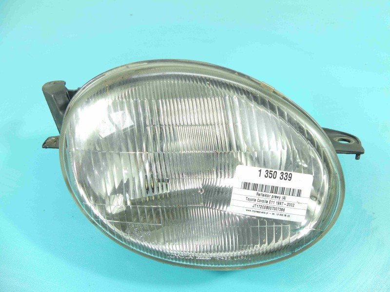 Reflektor prawy lampa przód Toyota Corolla E11 EUROPA