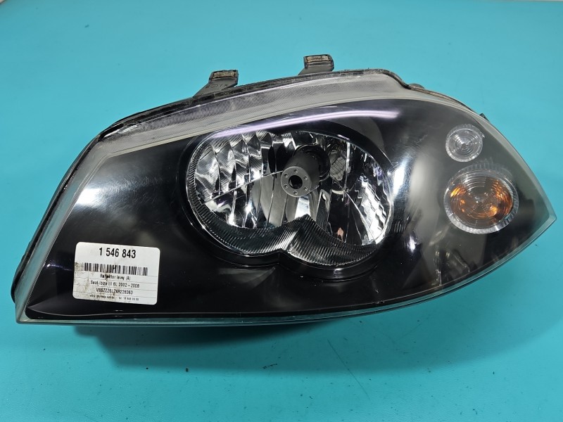 Reflektor lewy lampa przód Seat Ibiza III 6L EUROPA