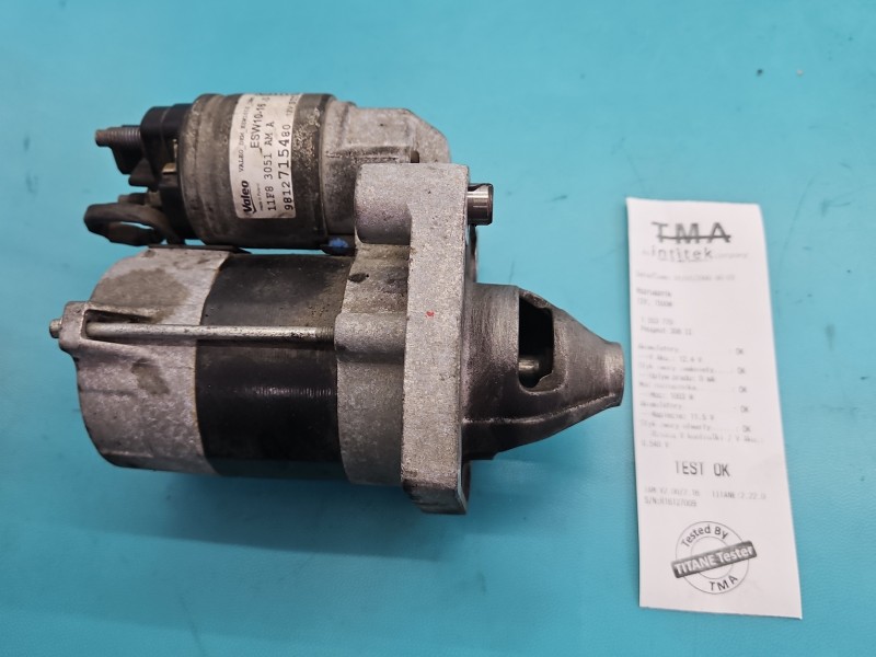 TEST Rozrusznik Peugeot 308 II T9 1.2 12V 9812715480