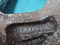 Koło zapasowe 16" dojazdowe dojazdówka Kia Carnival II 05-14 6x139.7, bez marki, IMMPRK1544050, ET 46,rysy,otarcia...