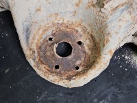 Tylna belka oś tył Fiat Fiorino III 1.3 jtd