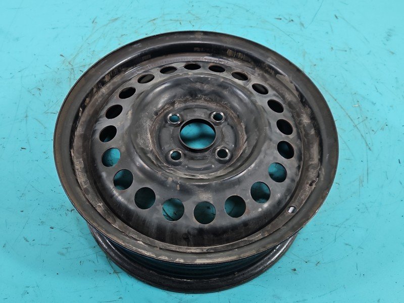 Felga stalowa 15" Honda Jazz III Szerokość felgi: 5.5", Rozstaw śrub: 4x100, Producent felg: Honda, ET 45 5,5J 4x100 R15 Felga stalowa 15" Honda Jazz III Szerokość felgi: 5.5", Rozstaw śrub: 4x100, Producent felg: Honda, ET 45 5,5J 4x100 R15