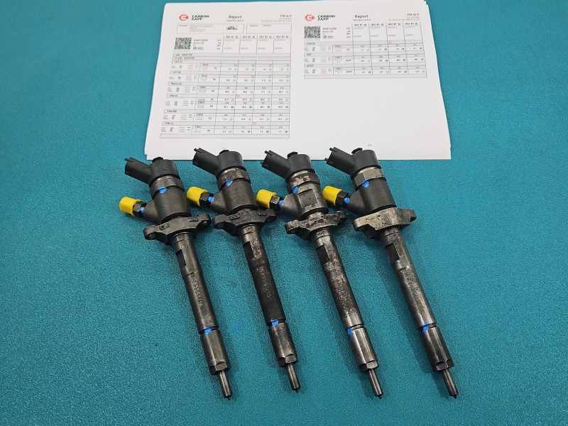 TESTOWANY Wtryskiwacz komplet Peugeot 3008 I 1.6 hdi 0445110259