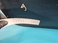 Drzwi tył prawe Ford Focus Mk2 HB 5d grafitowy H4