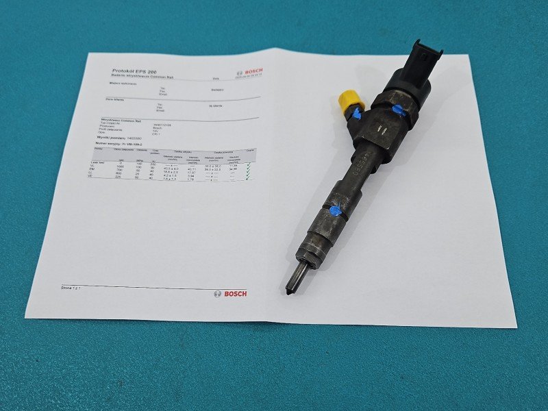 TESTOWANY Wtryskiwacz Renault Kangoo I 0445110109 1.9 dti TESTOWANY Wtryskiwacz Renault Kangoo I 0445110109 1.9 dti