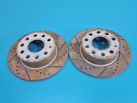 Tarcze hamulcowe tył klocki Vw Golf VI 1.6 tdi