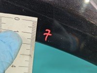 Błotnik przód prawy Skoda Roomster czarny LF9R