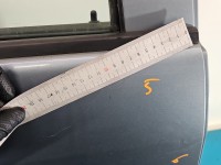 Drzwi tył prawe Skoda Fabia I HB 5d stalowy LF7U