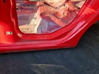 Próg lewy SŁUPEK ŚRODKOWY B Seat Ibiza V KJ 6F HB 5d czerwony LS3H