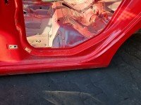 Próg lewy SŁUPEK ŚRODKOWY B Seat Ibiza V KJ 6F HB 5d czerwony LS3H