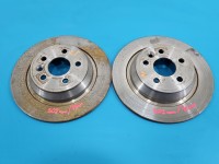 Tarcze hamulcowe tył klocki Ford S-max I MK1 2.0 TDCI