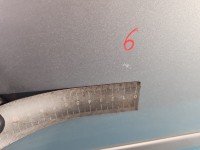 Drzwi tył prawe Mazda 2 HB 5d srebrny 20N