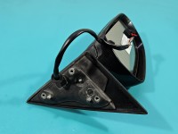 Lusterko lewe Audi A5 8T składane elektrycznie, 10 pin CZARNY LZ9Y coupe europa