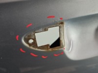 DRZWI PRZÓD LEWE KIEROWCY Vw Passat B7 5d La7w