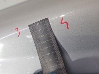 Błotnik przód lewy Hyundai Terracan srebrny YK