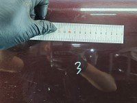 Drzwi tył lewe Kia Sorento III HB 5d bordowy MR5