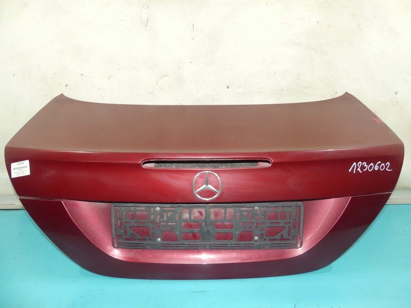 Klapa tył Mercedes CLK C209 W209 sedan 2d BORDOWY - 541U - THULITE RED METALLIC FINISH