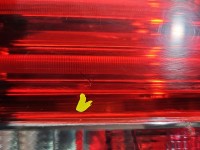 Lampa tył lewa TOYOTA, LED Z KLAPY 11-15 Pękniety klosz Toyota Avensis III T27 kombi