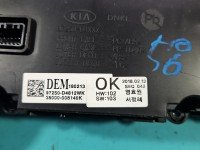 Konsola panel nawiewu Kia Optima IV 15-20 97250-D4812WK