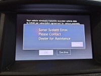 Wyświetlacz INFINITI QX60 12- 283876GY0E monitor
