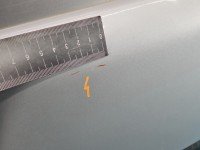 Drzwi tył prawe Kia Sportage II 04-10 HB 5d srebrny S6