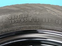 Koło zapasowe 15" dojazdowe dojazdówka Opel Corsa D Rozstaw śrub: 4x100, Continental, 185/65 R15 CONTINENTAL 2009R, ET 39 6J,