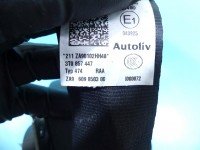 Pas bezpieczeństwa tył lewy Skoda Superb II 3T0857447