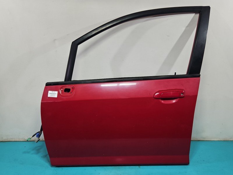 DRZWI PRZÓD LEWE KIEROWCY Honda Jazz II 5d czerwony
