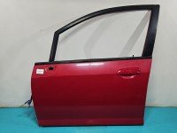 DRZWI PRZÓD LEWE KIEROWCY Honda Jazz II 5d czerwony