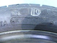 Koło zapasowe 14" dojazdowe dojazdówka Honda Civic VI Średnica felgi: 14", Rozstaw śrub: 4x100, Dunlop, 115 mm, Profil...