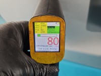 Klapa tył MERCEDES W176 HB 5d POLAR SILVER - METALLIC PAINT (761U)