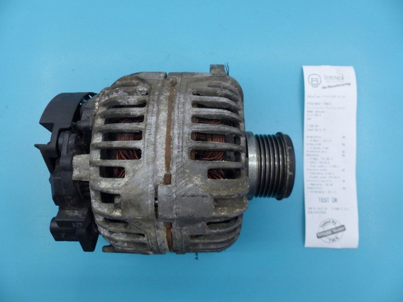 TEST Alternator Iveco Daily IV 06-14 0124525064, 504057813 3.0 HPT (F1CE0481H)