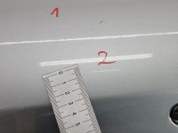 Drzwi tył lewe Alfa romeo 159 sedan 4d srebrny 565/A