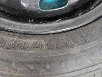 Koło zapasowe 14" dojazdowe dojazdówka Vw Polo IV 9N 5J R14 ET35 165/70/R14 03R 5X100