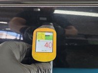 Drzwi tył lewe Mazda 2 II DE HB 5d czarny A3F