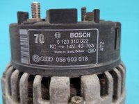 TEST Alternator Audi A4 B5 0123310022 1.6 wiel