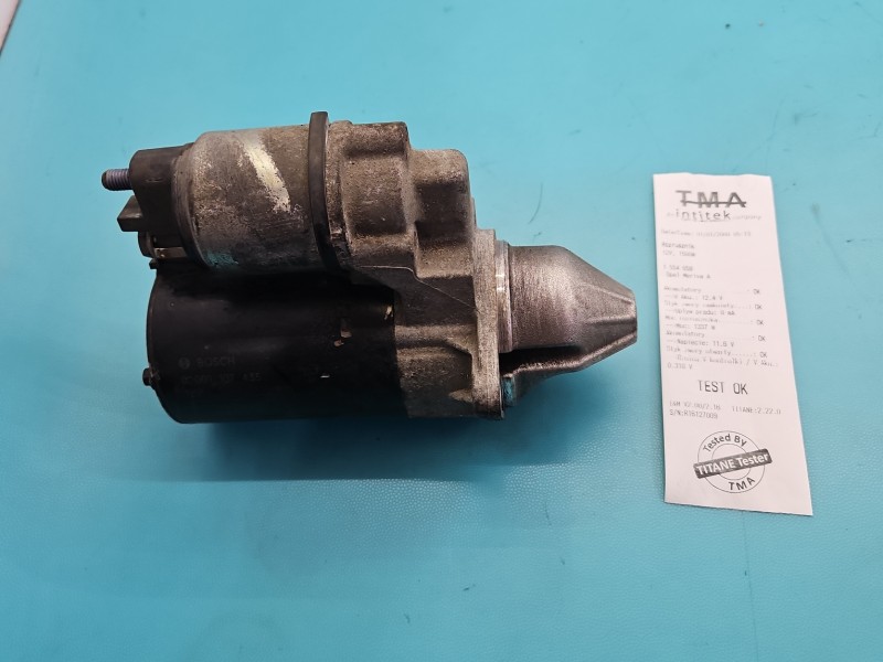 TEST Rozrusznik Opel Meriva A 1.8 16V 0001107435