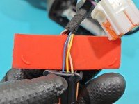Lusterko lewe pin Citroen C4 II HB brązowy EVL 5d europa